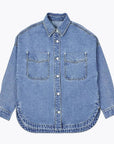 Trendy Women's Loose Denim Jacket