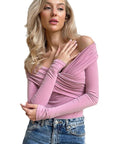 Summer Elegant Off-Shoulder Ruffled Jumpsuit
