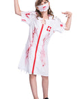 Halloween Blood Nurse Costume for Role Play