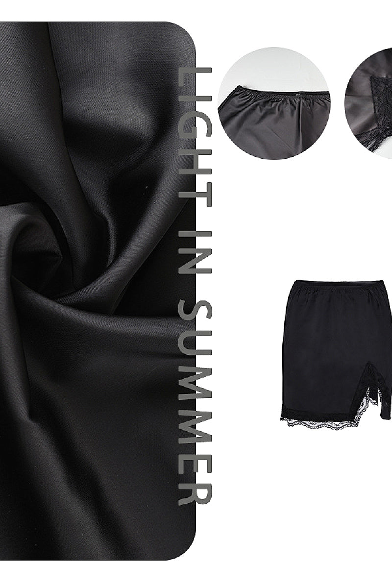 Summer Lace Patchwork High Waist Skirt