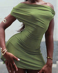 2025 Summer New Sexy Off-Shoulder Dress