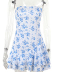 Stylish Floral Print Bodycon Dress