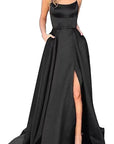 2023 New Long Bridesmaid Dress with Train
