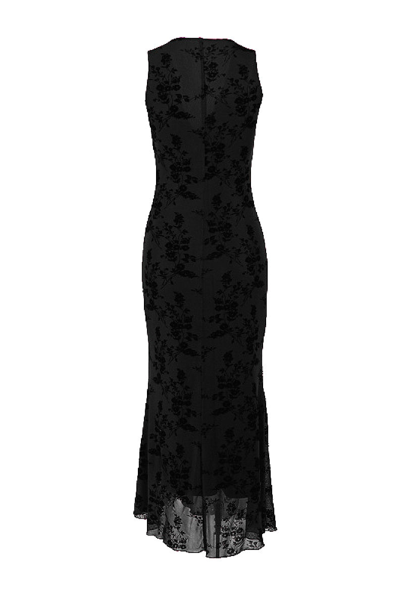 Summer Slim Fit V-Neck Floral Dress
