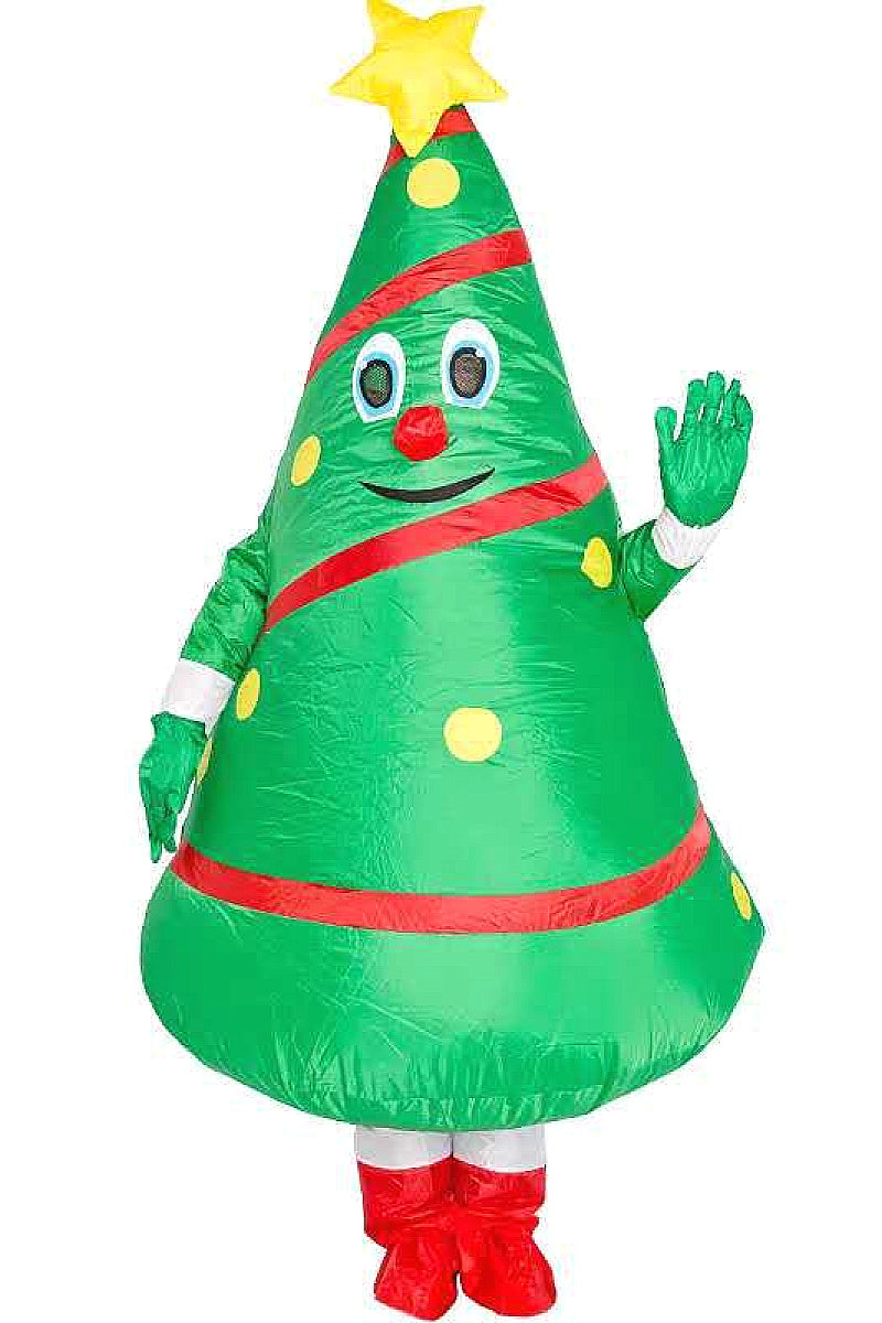 Inflatable Cartoon Costume for Christmas Celebrations