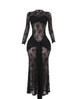 Elegant Lace Bodycon Dress for Women