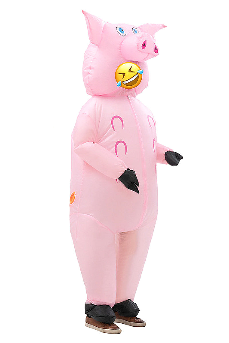 Inflatable Pig Costume for Parties and Cosplay