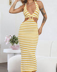 Fall New Arrival Backless Knit Dress