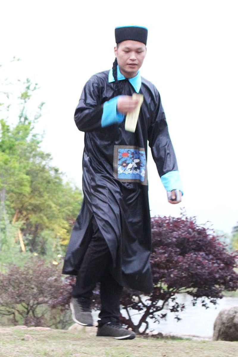 Halloween Chinese Zombie Costume for Adults