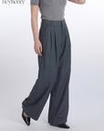 HeyHenry Women's Gray Wide Leg Casual Pants