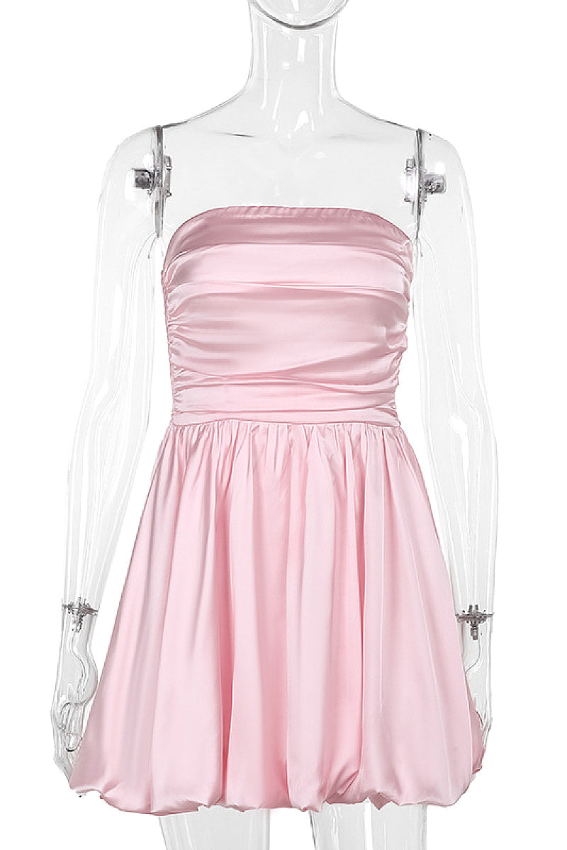 Summer Fashion Sexy One-Shoulder Mini Dress