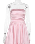 Summer Fashion Sexy One-Shoulder Mini Dress