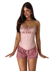 Sexy Ruched Waist Cami Top for Summer