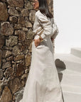 Stylish Women's Long Dress Set for Casual Vacations
