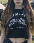 Trendy Short Sleeve Crop Top for Women