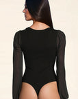Summer Sexy Backless Long Sleeve Bodysuit