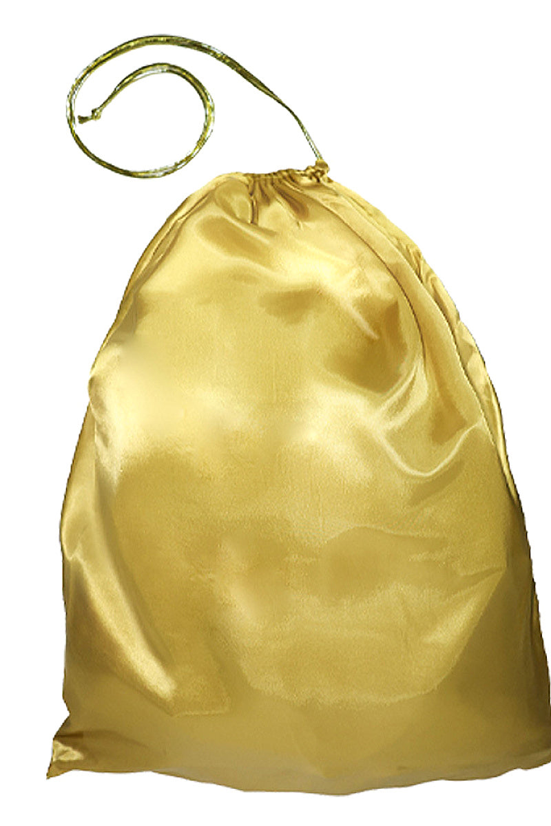 Oversized Christmas Gold Gift Bag
