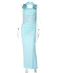Vintage Strapless Slim Fit Dress