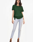 Simple Cotton Blend T-Shirt for Custom Printing