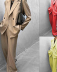 Casual Loose Suit Pants Set for Women