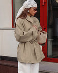 British Style Women's Trench Coat for Autumn and Winter