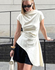 Fashionable Slim Fit Short Sleeve T-Shirt for Women