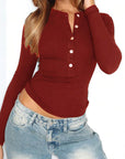 Fashionable Solid Color Button Cardigan for Women