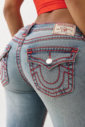 Light Blue Red Line