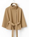 Fashionable Women's Autumn Winter Cape Coat