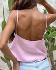 Trendy Pink Sleeveless Top for Women
