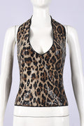 Brown Leopard Print