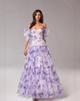 Elegant Off-Shoulder Long Dress for Women