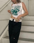 Summer Women's Sleeveless Casual Tank Top
