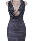 Sexy Summer Halter Neck Bodycon Dress