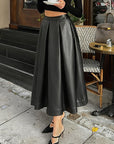 Fashionable A-Line Pleated Skirt for Women