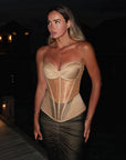 Chic Strapless Top with Bust Pads