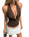 Summer Sexy Halter Neck Top for Women