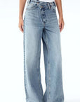 Y2K Casual Fashion Wash Straight Leg Jeans