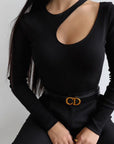 Trendy Long Sleeve Sexy Top for Women