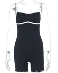 Stylish Color Block Sleeveless Jumpsuit