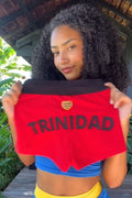 Black Red Shorts