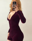 Sexy Long Sleeve Slim Jumpsuit for Women