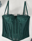 Nazada Sexy Lace Bodice Backless Camisole