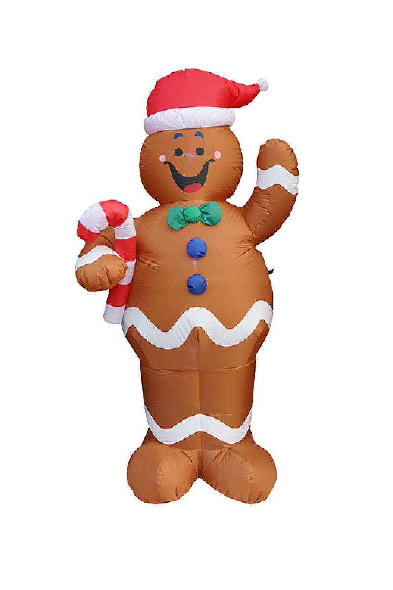 Christmas Outdoor Inflatable Gingerbread Man Decoration