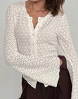 Lace Knit Cardigan for Women