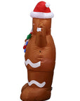 Christmas Outdoor Inflatable Gingerbread Man Decoration