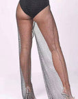 Elegant Striped Pearl Suit Set with Shorts and Pants