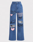 Trendy Wide Leg Jeans for Kids