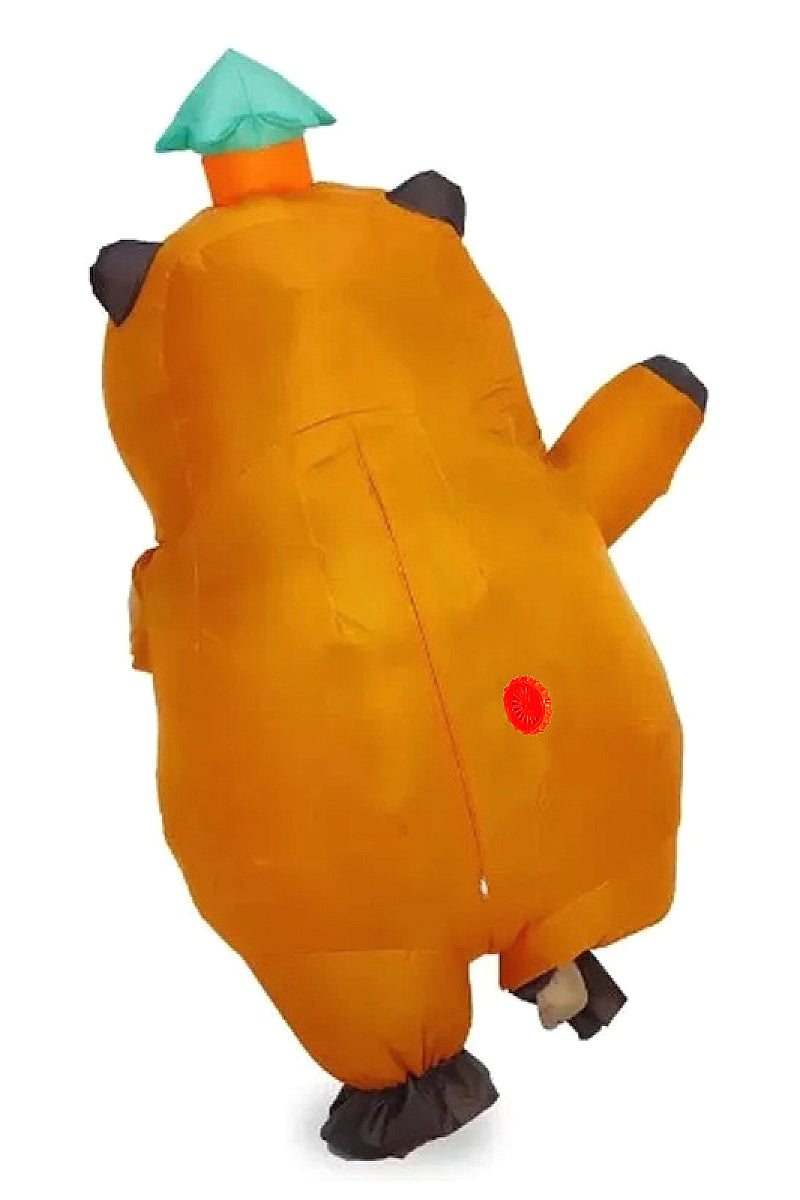 Cute Inflatable Capybara Costume for Parties
