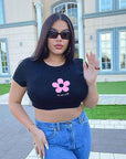 Women's Short Sleeve Open Navel T-Shirt